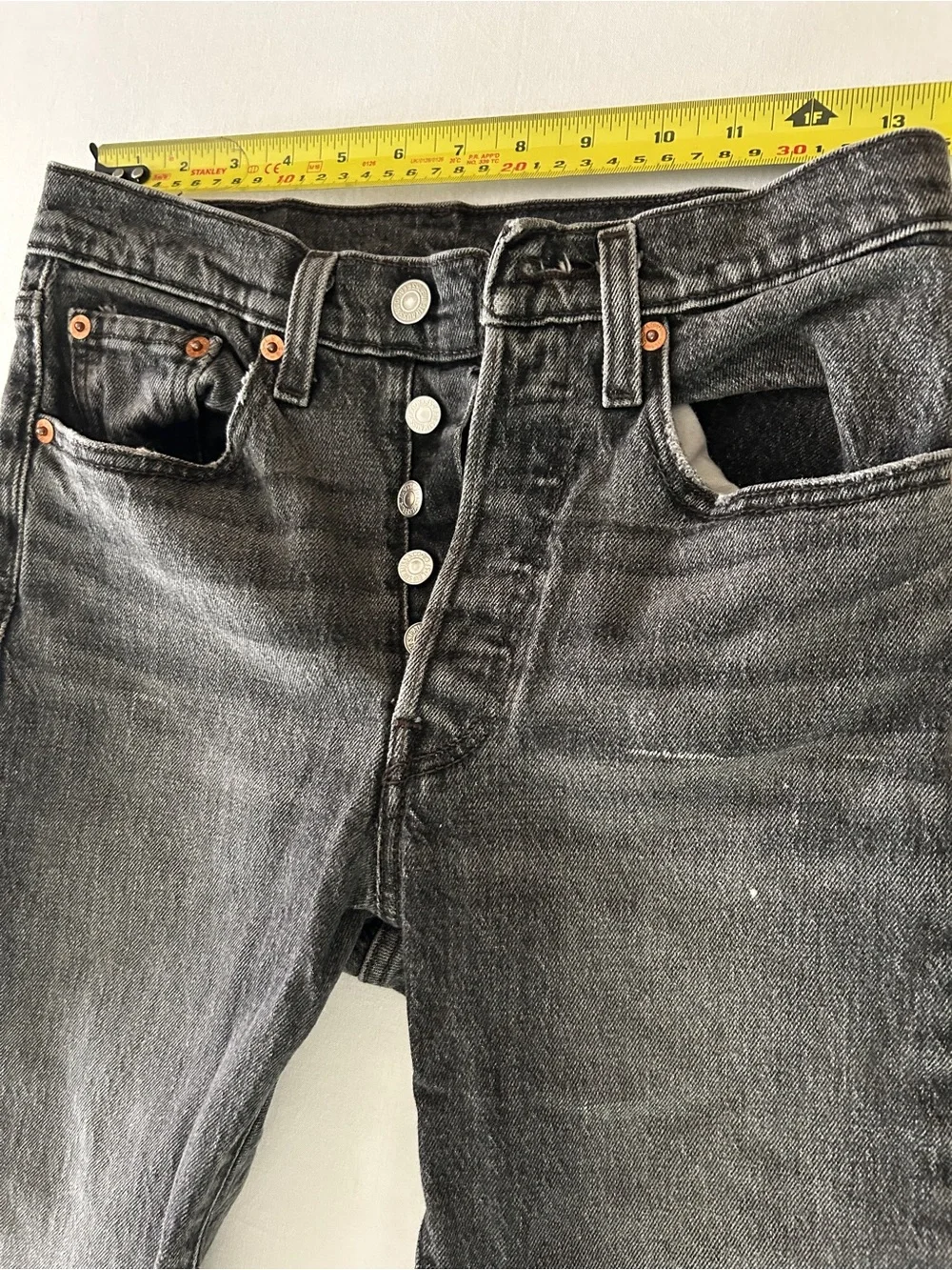 Levi's Men's Slim Jeans in Washed Black